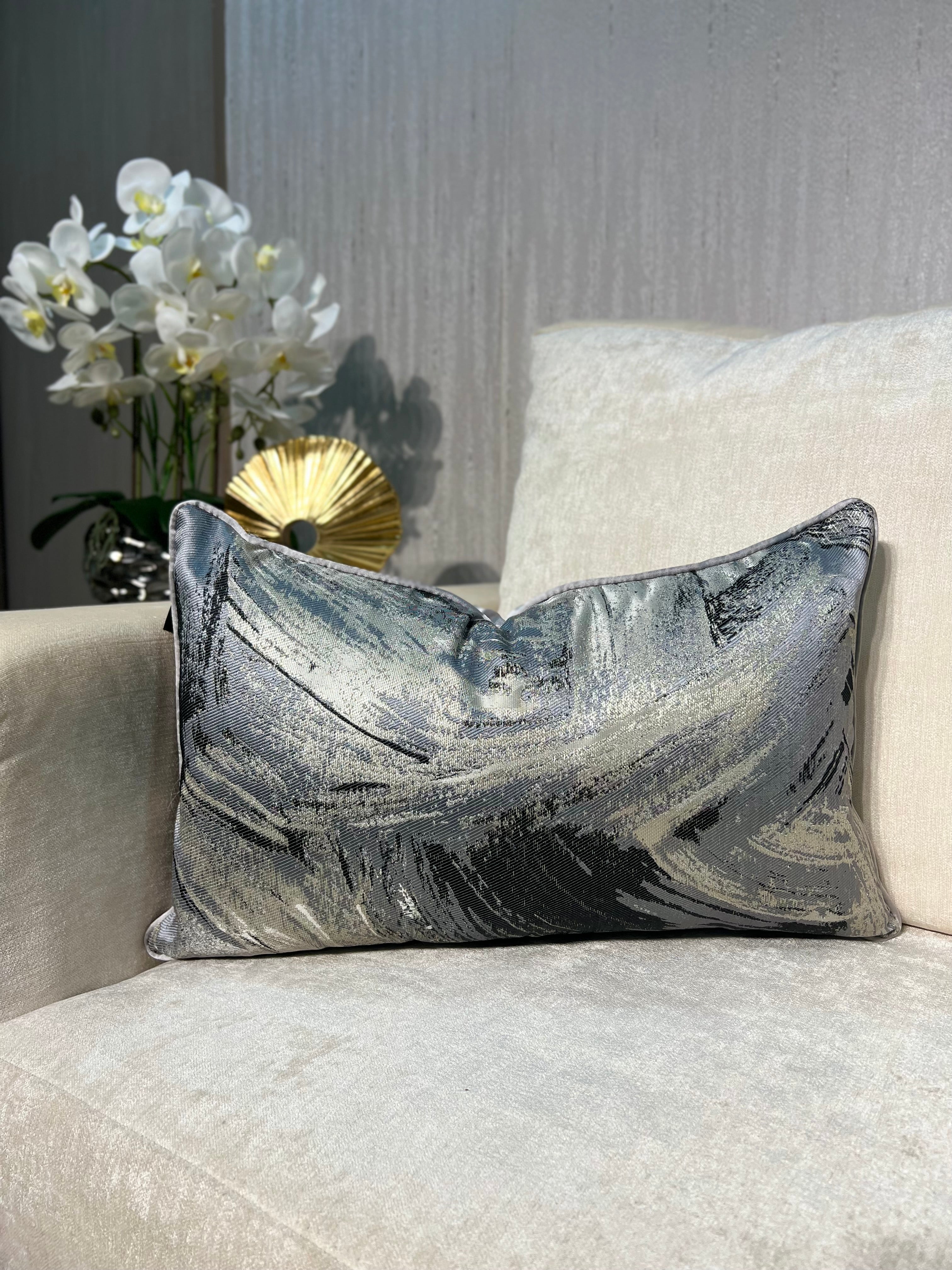 Cojín Monet Silver (Riñonera)